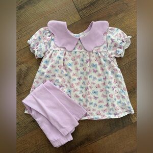 Stitchy Fish pant set